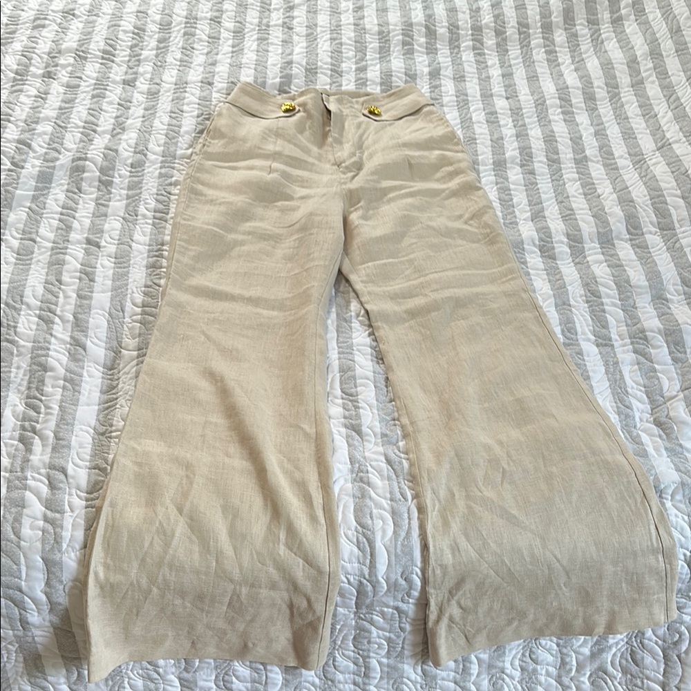 NEVER WORN LINEN PANTS Sample Size 2/4